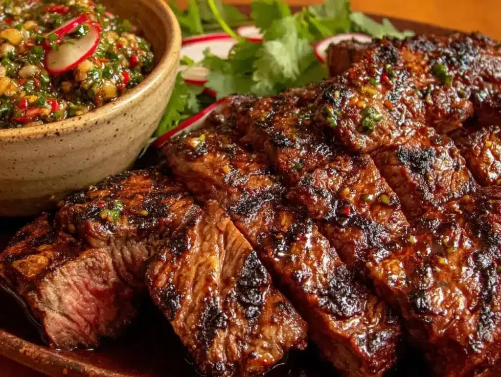 grilled carne asada platter - featured image