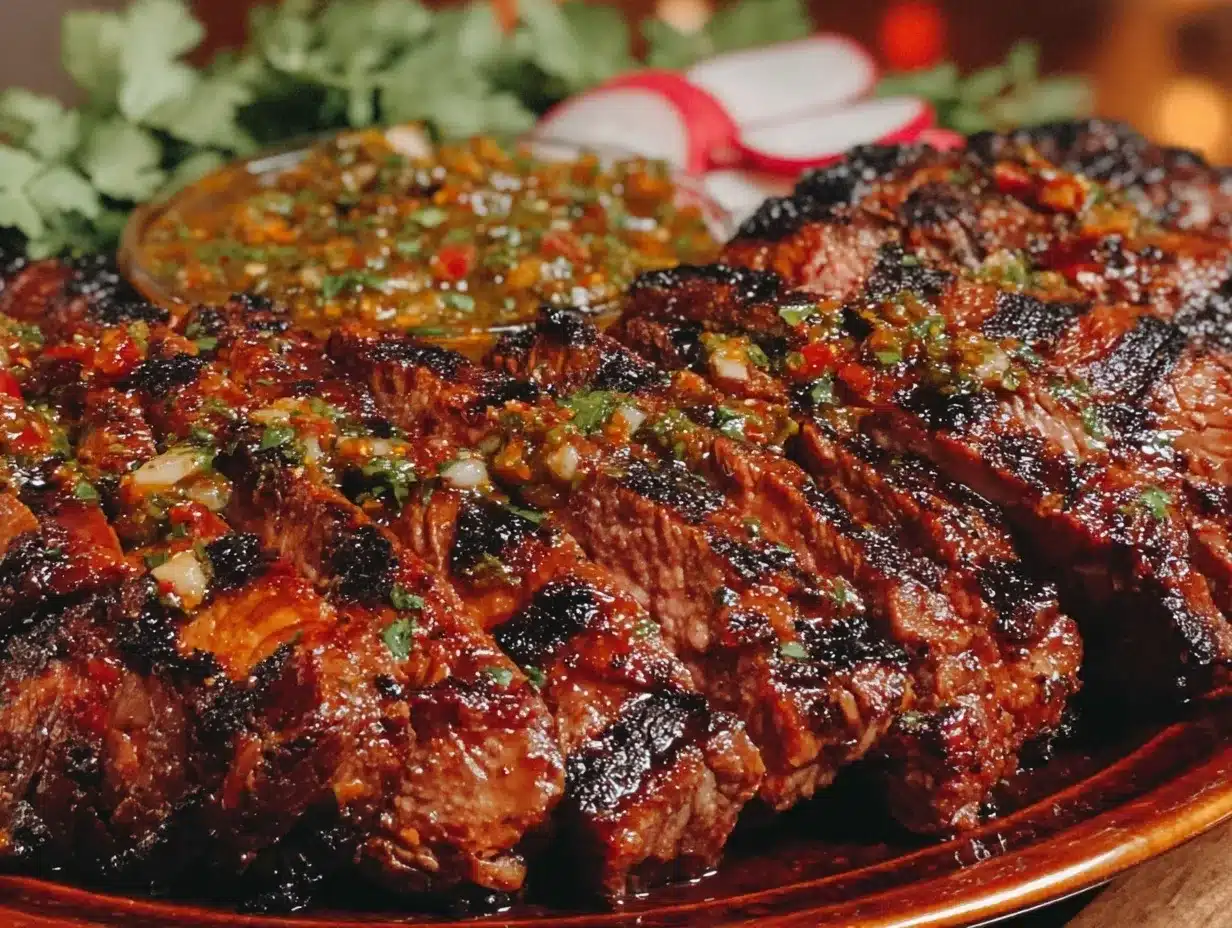 grilled carne asada platter preparation steps