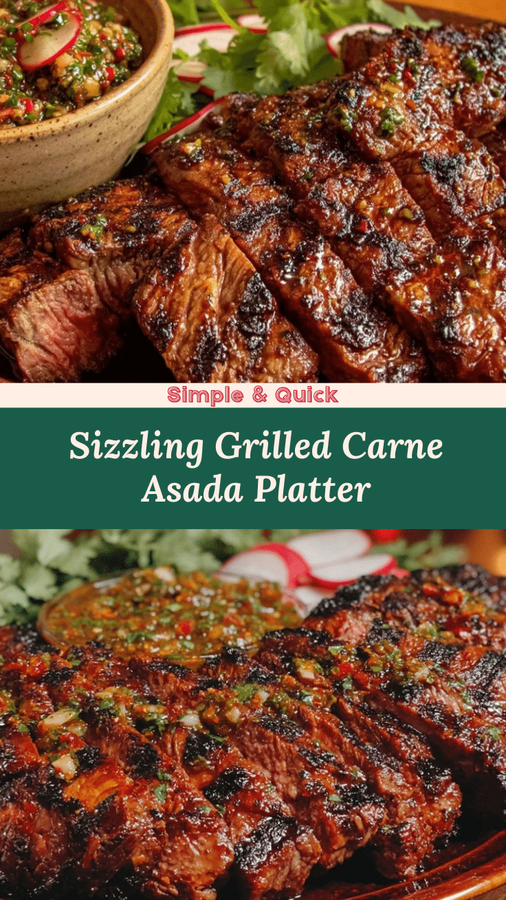 grilled carne asada platter recipe