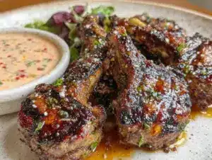 grilled lamb lollipops - featured image