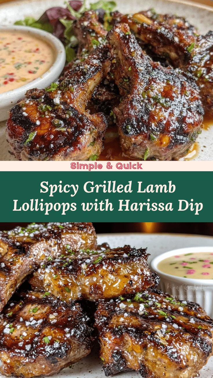 grilled lamb lollipops recipe