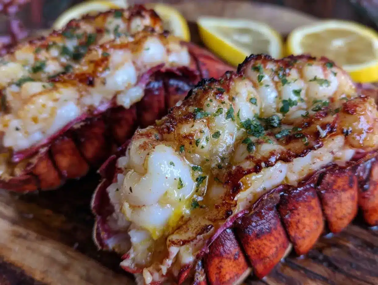 grilled lobster tails preparation steps