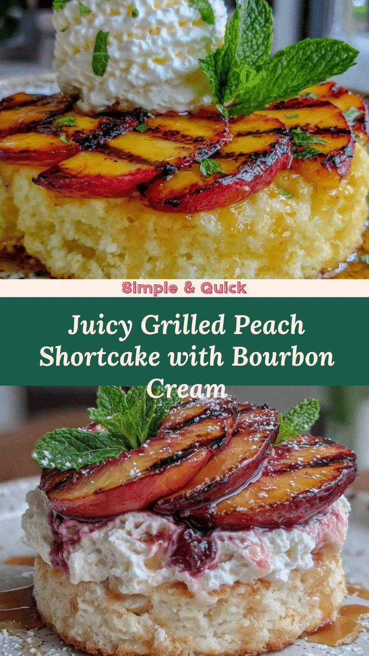 grilled peach shortcake recipe