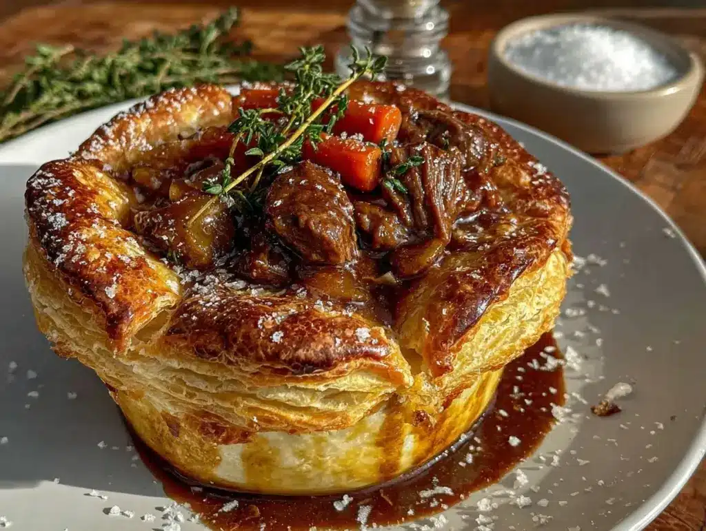 Guinness beef stew pot pie - featured image