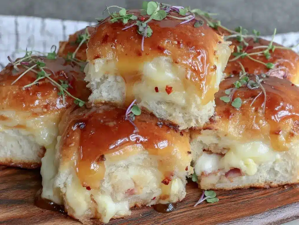 ham and brie sliders - featured image