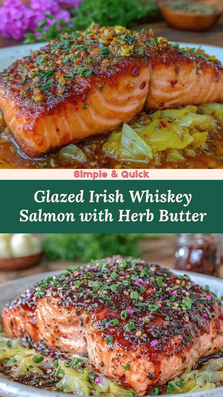 Irish whiskey glazed salmon recipe