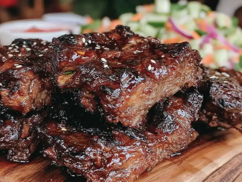 korean bbq short ribs kalbi - featured image