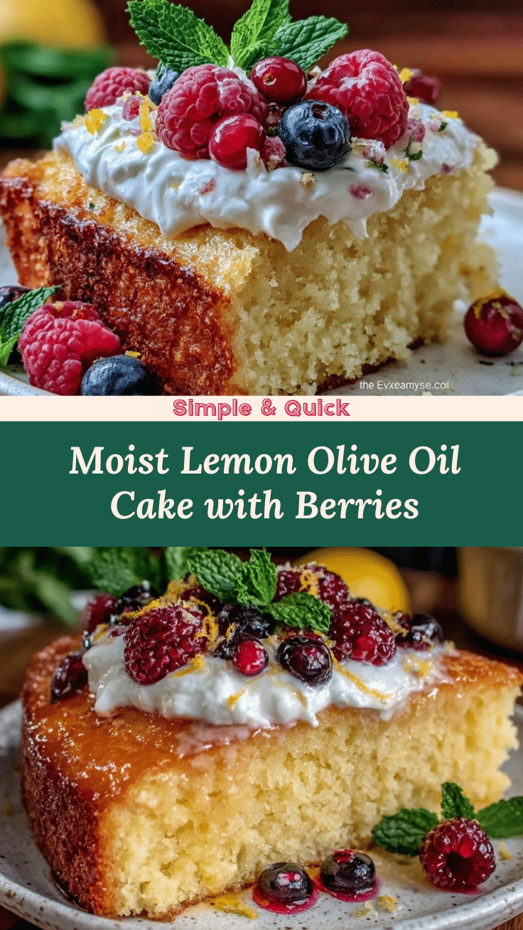 lemon olive oil cake recipe