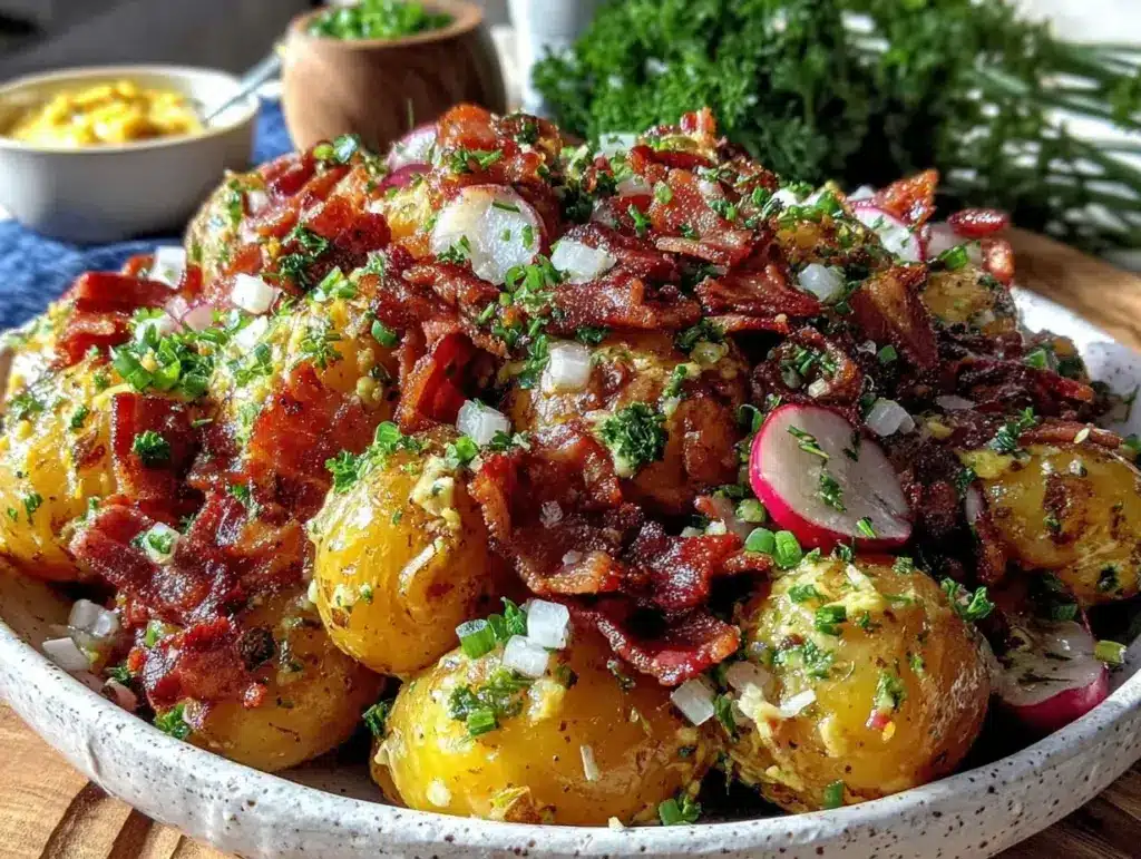loaded spring potato salad - featured image