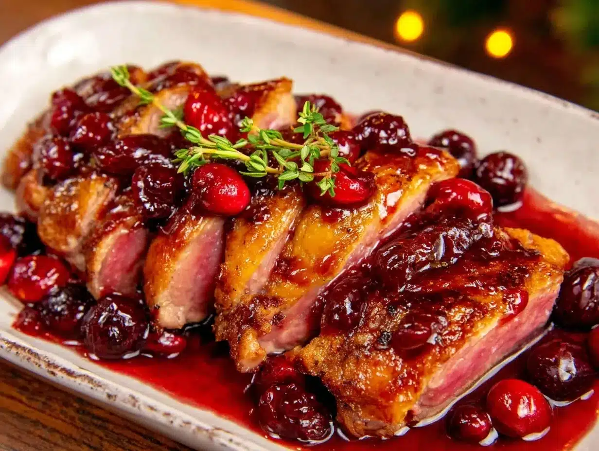 pan seared duck breast preparation steps