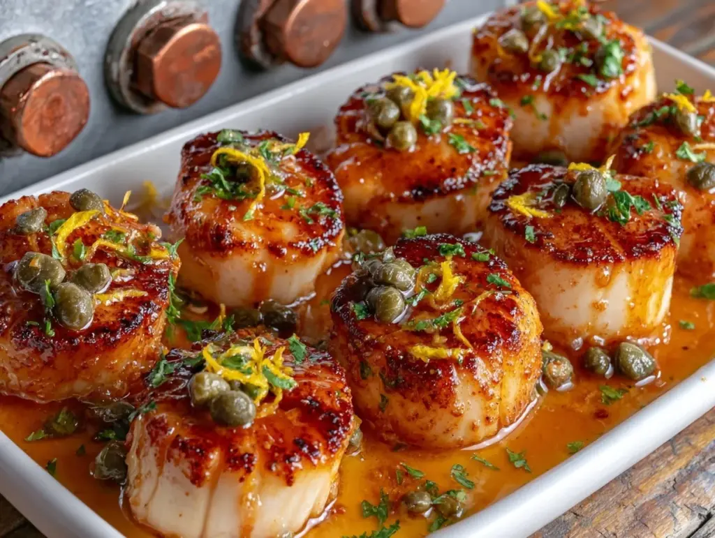 perfect scallops recipe - featured image