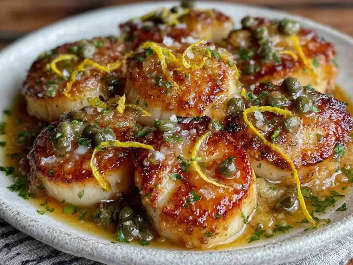 perfect scallops recipe preparation steps