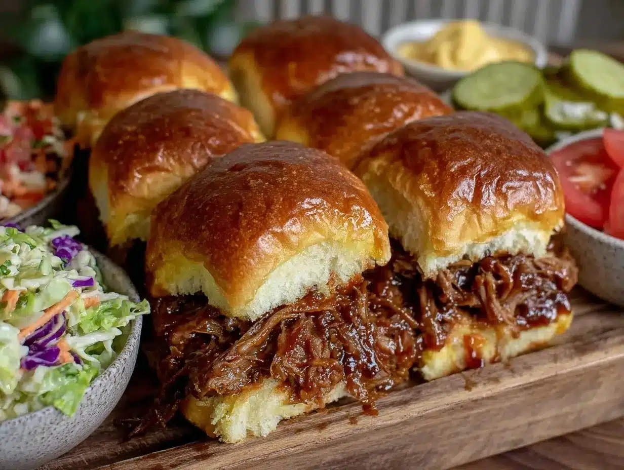 pulled pork slider bar preparation steps