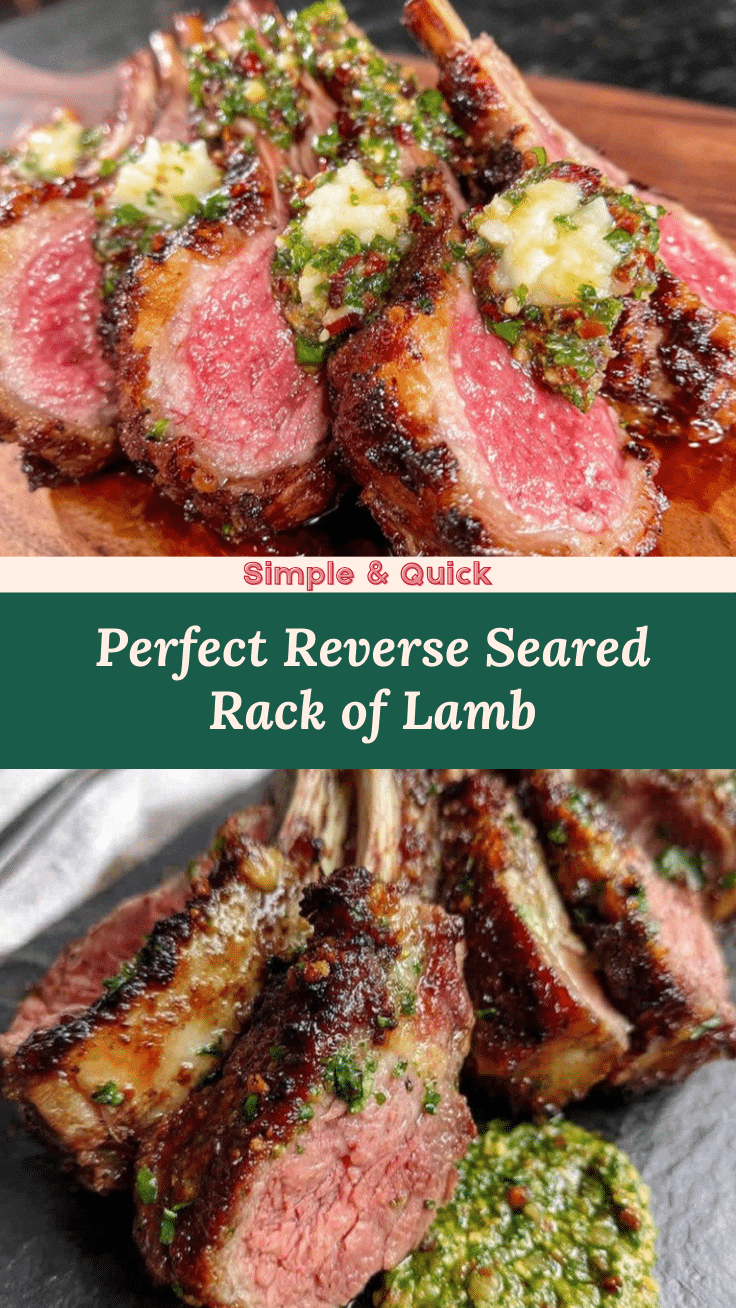 reverse seared rack of lamb recipe