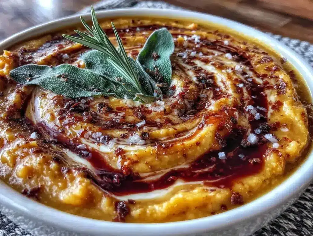 savory smoked butternut squash soup - featured image