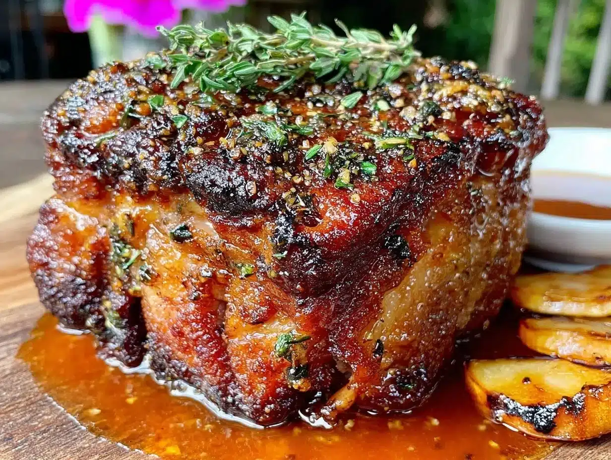 slow smoked pork shoulder preparation steps