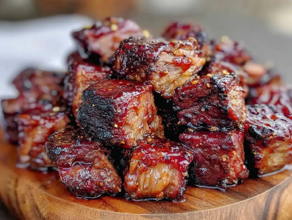 smoked beef chuck burnt ends preparation steps