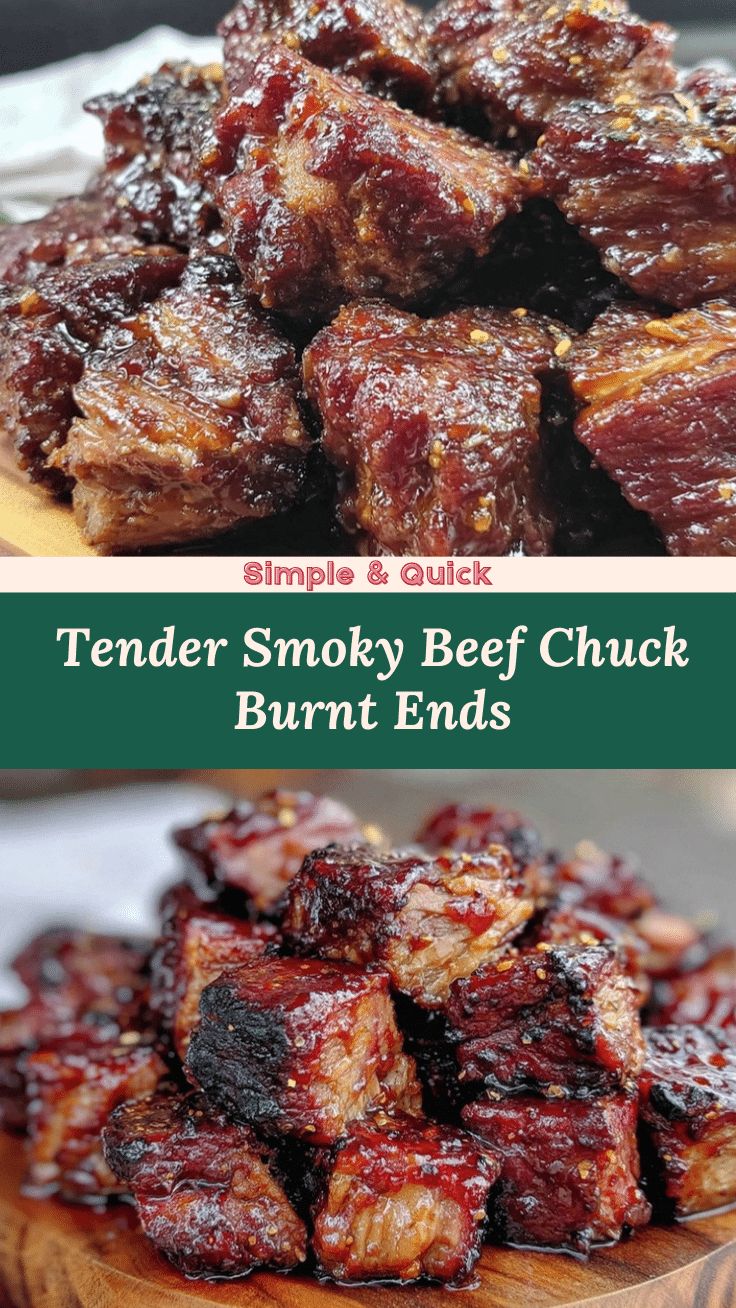 smoked beef chuck burnt ends recipe