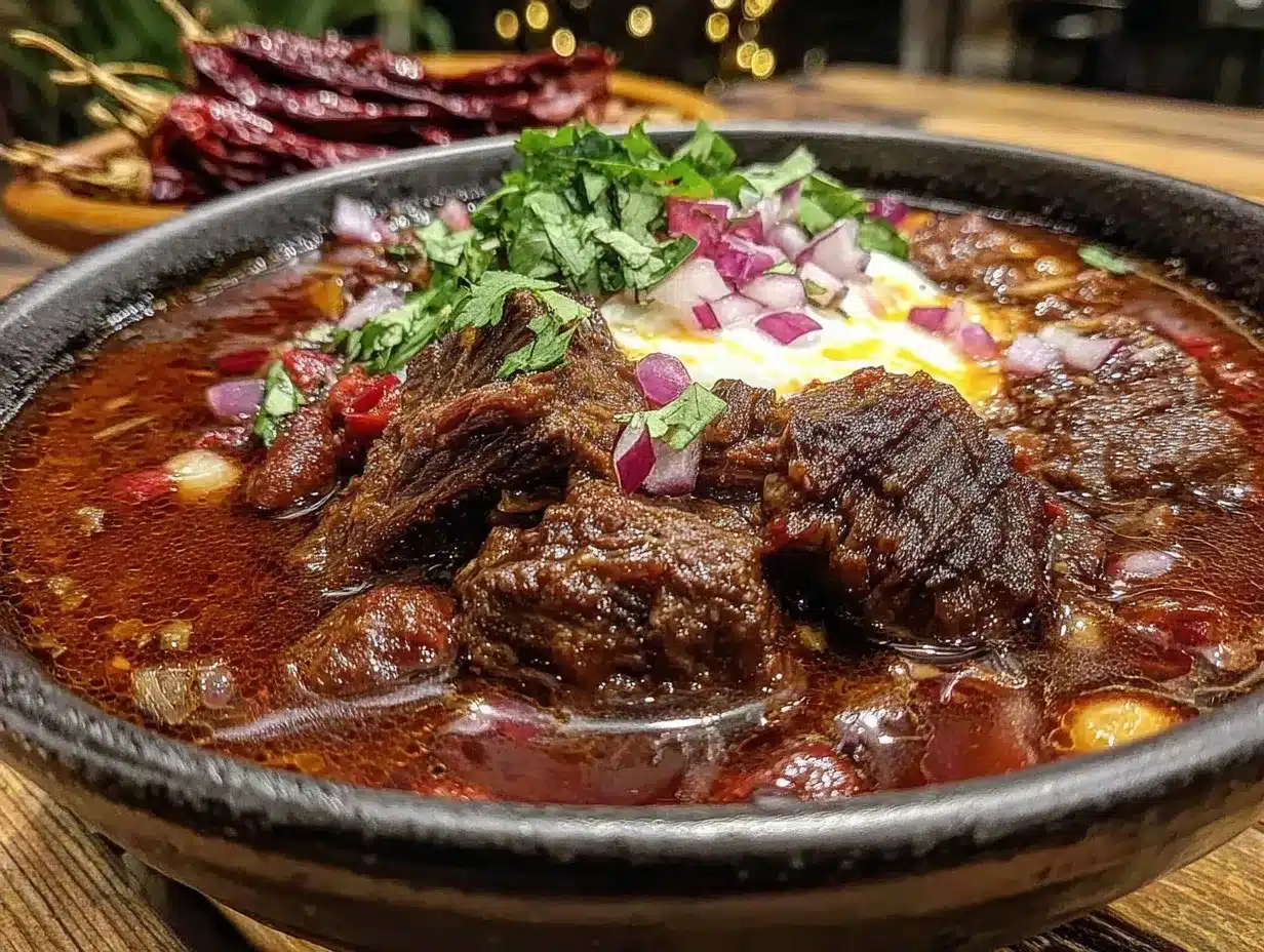 smoked beef short rib chili preparation steps