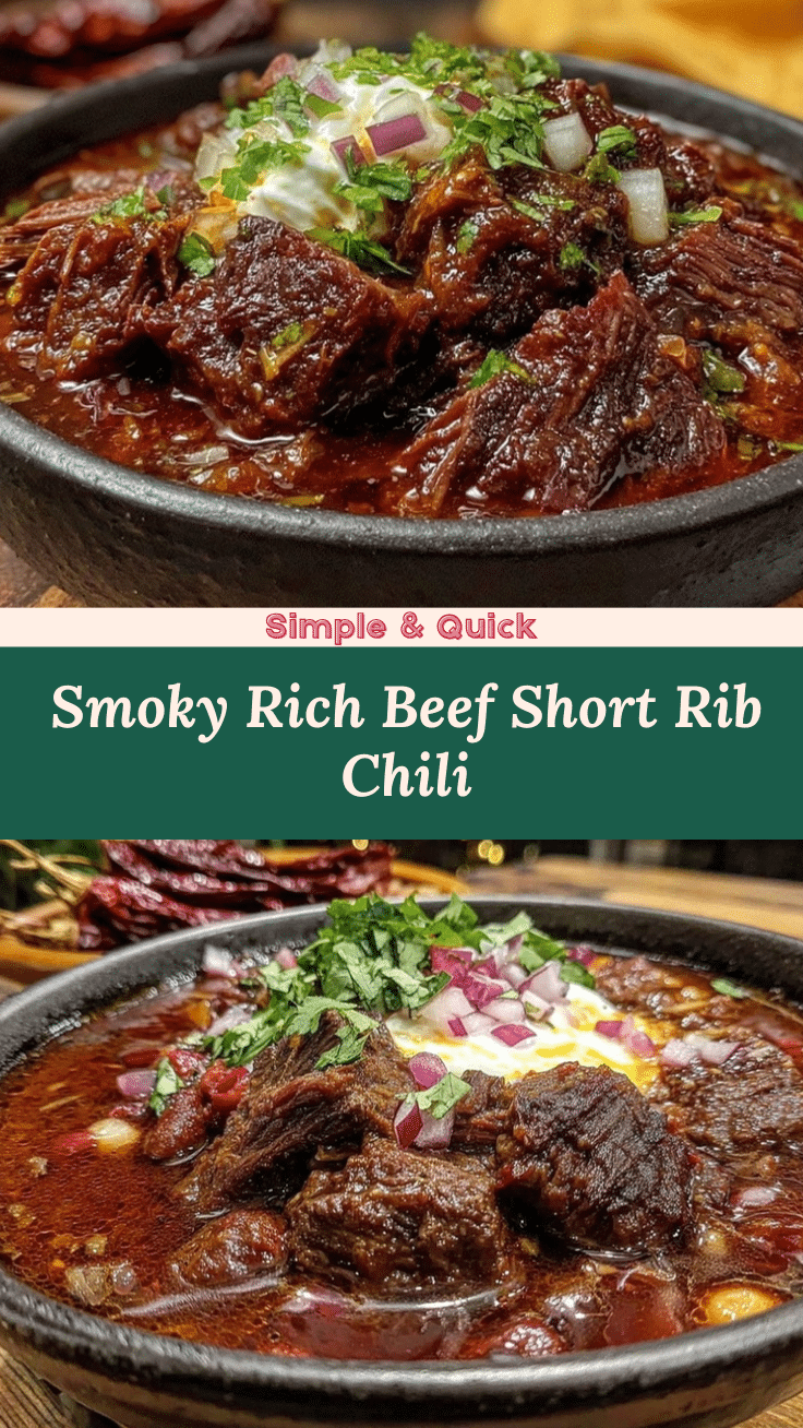 smoked beef short rib chili recipe