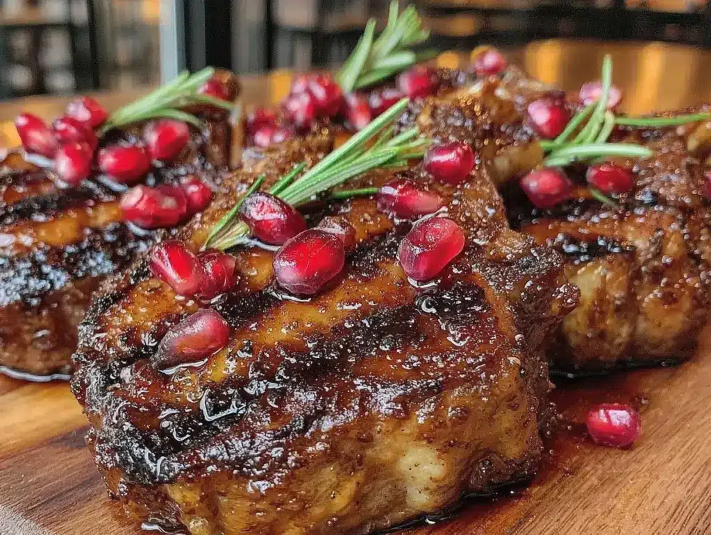 smoked lamb chops recipe - featured image