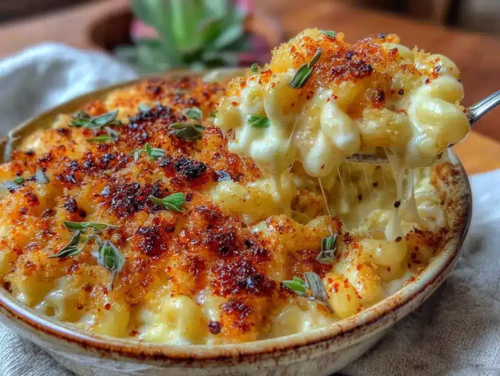 smoked mac and cheese - featured image