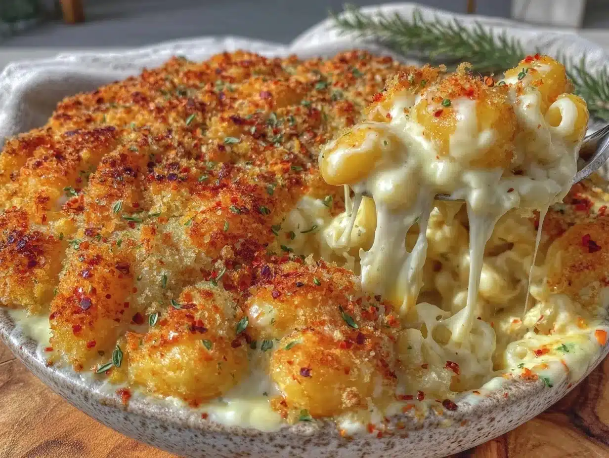 smoked mac and cheese preparation steps