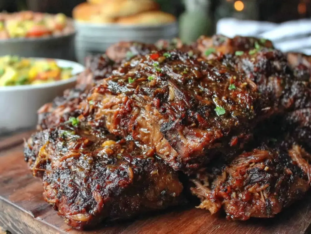 smoked pulled pork shoulder - featured image