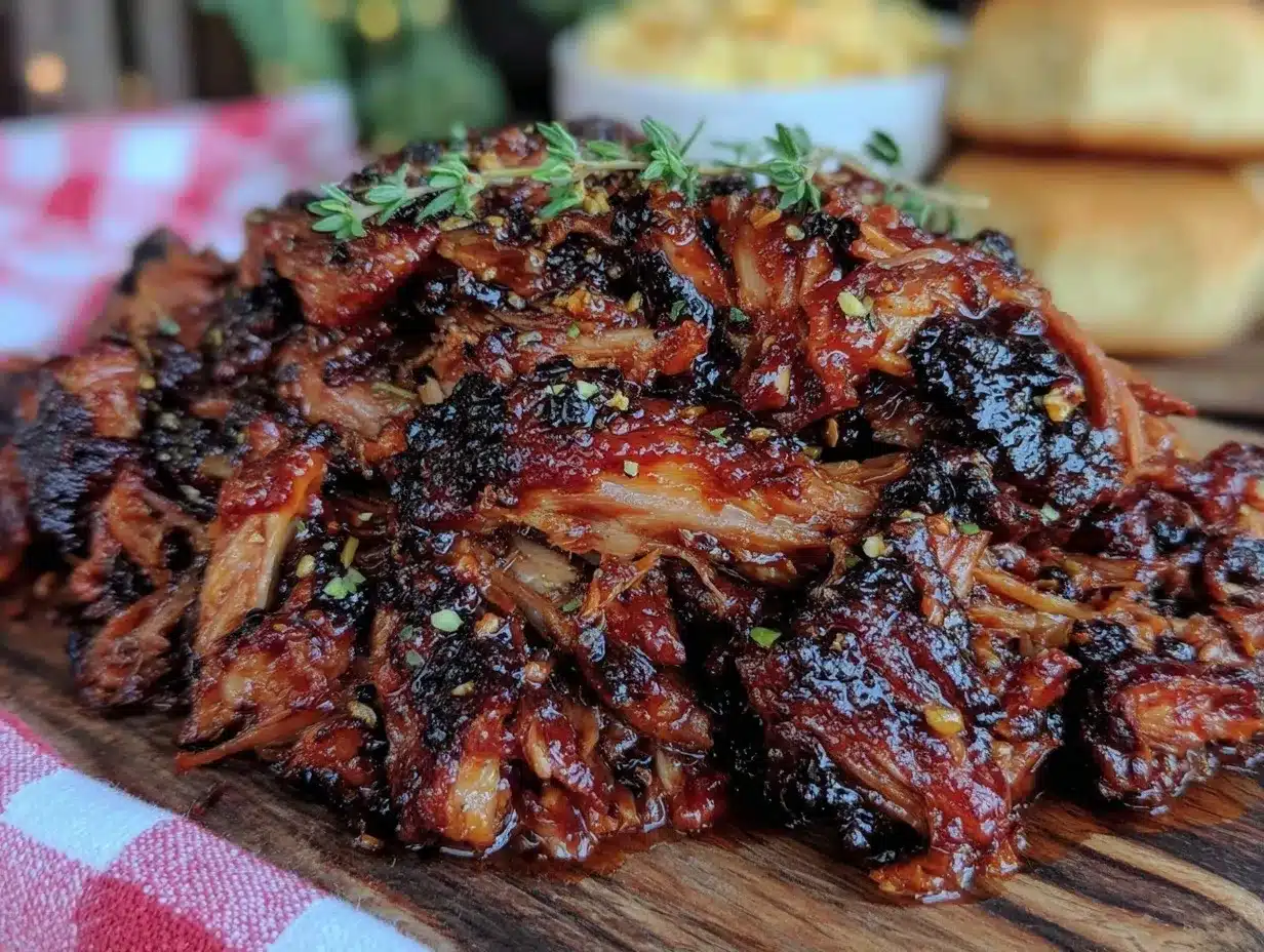 smoked pulled pork shoulder preparation steps