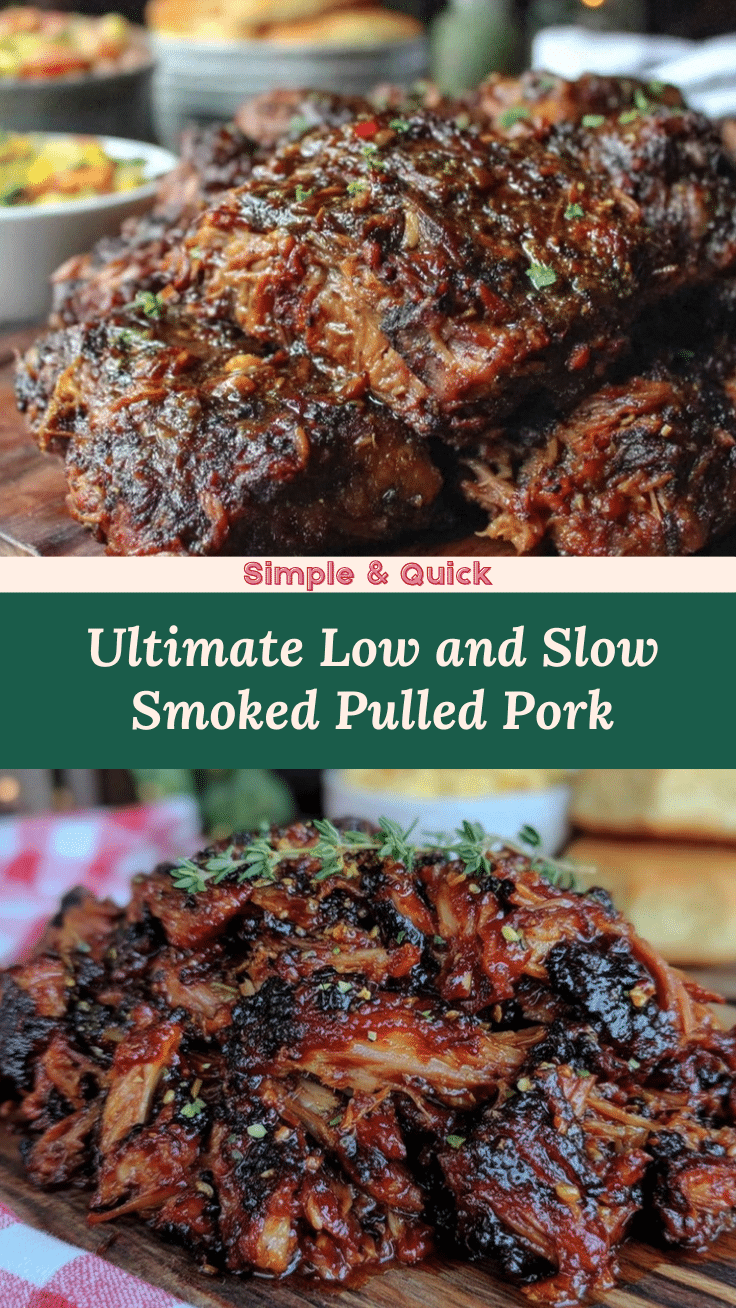 smoked pulled pork shoulder recipe
