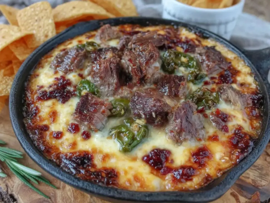 smoked queso recipe - featured image