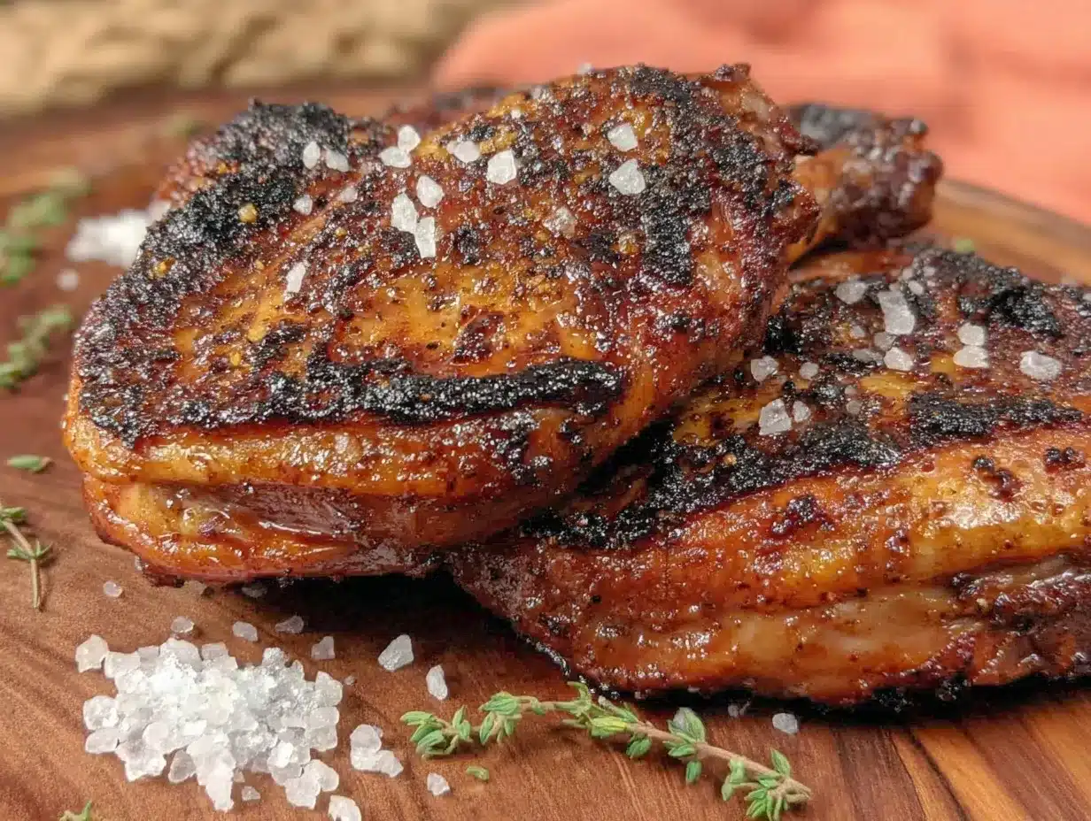 smoked spatchcock duck preparation steps