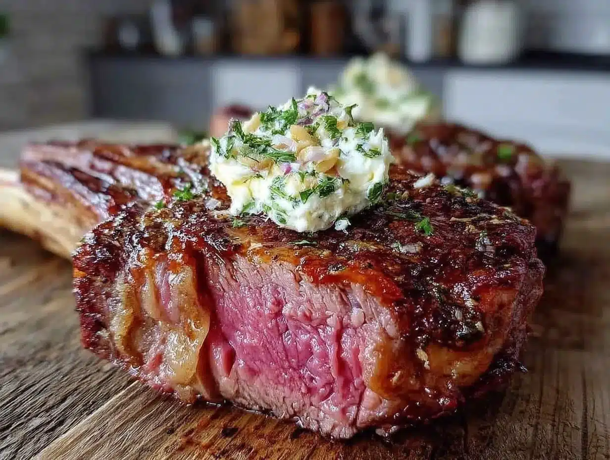 smoked tomahawk ribeye preparation steps