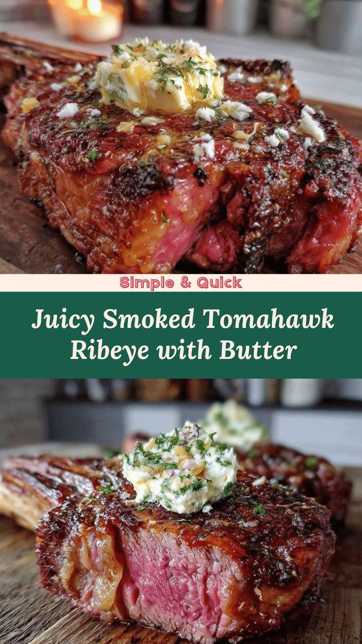 smoked tomahawk ribeye recipe