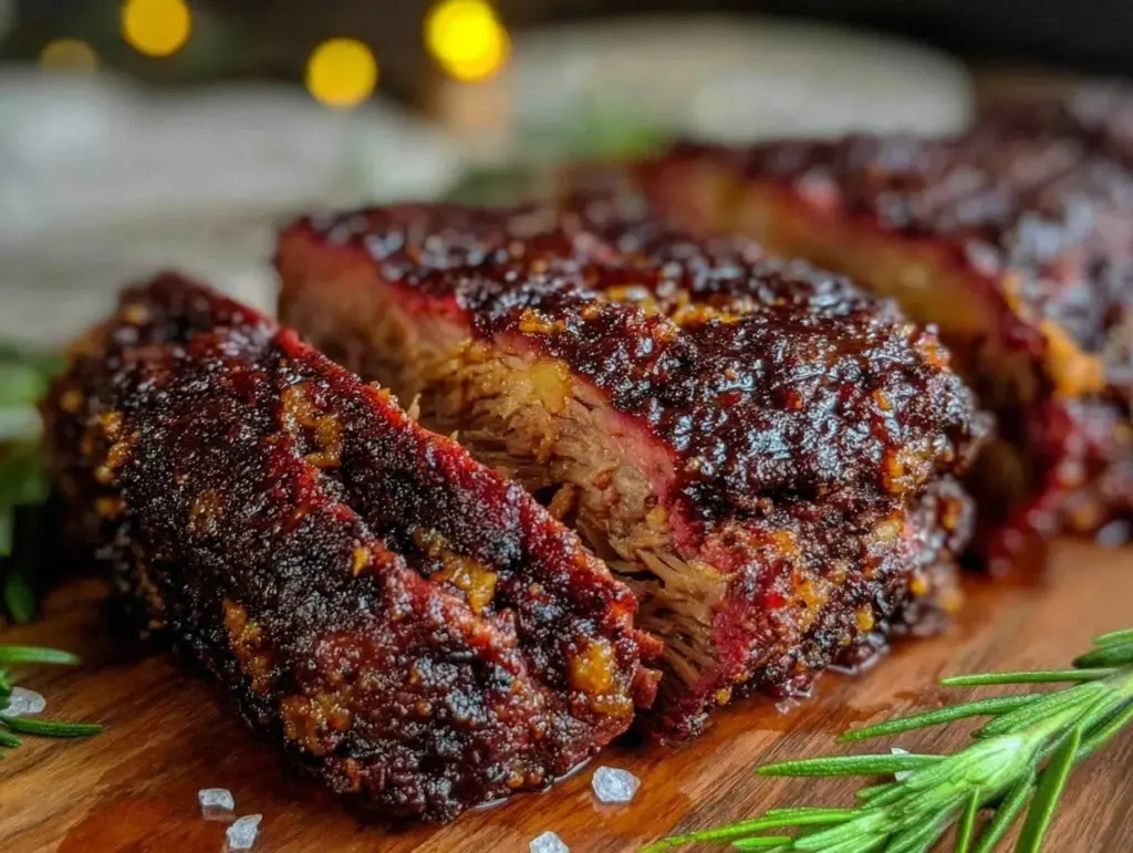 smoked whole brisket recipe - featured image