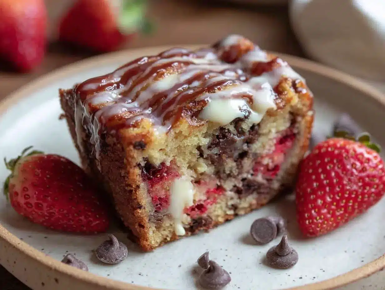 strawberry earthquake cake preparation steps