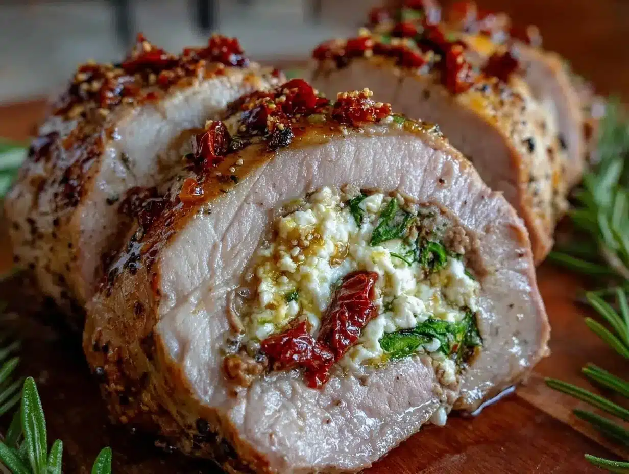 stuffed pork tenderloin preparation steps