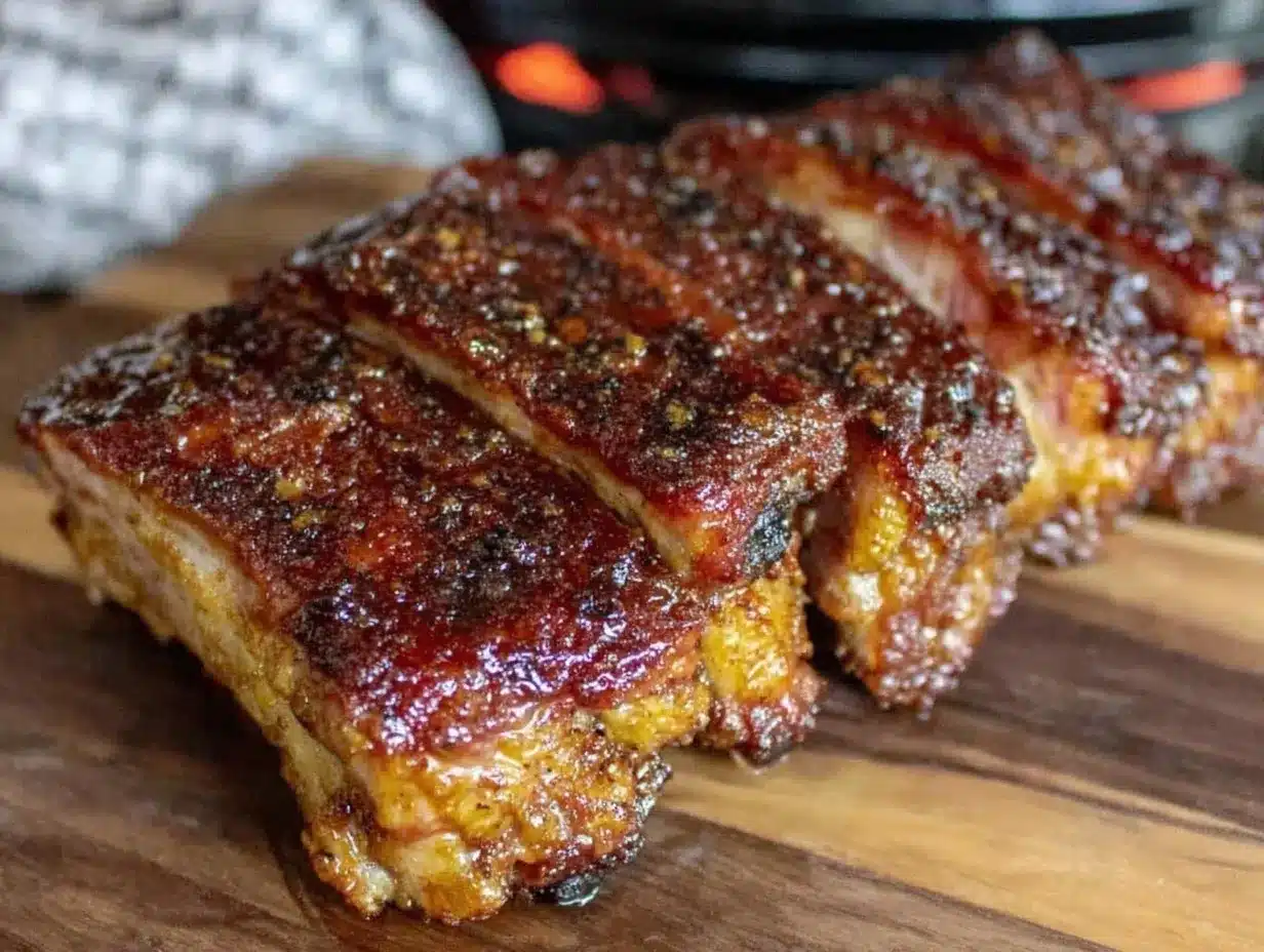 tender smoke baby back ribs 3-2-1 method preparation steps