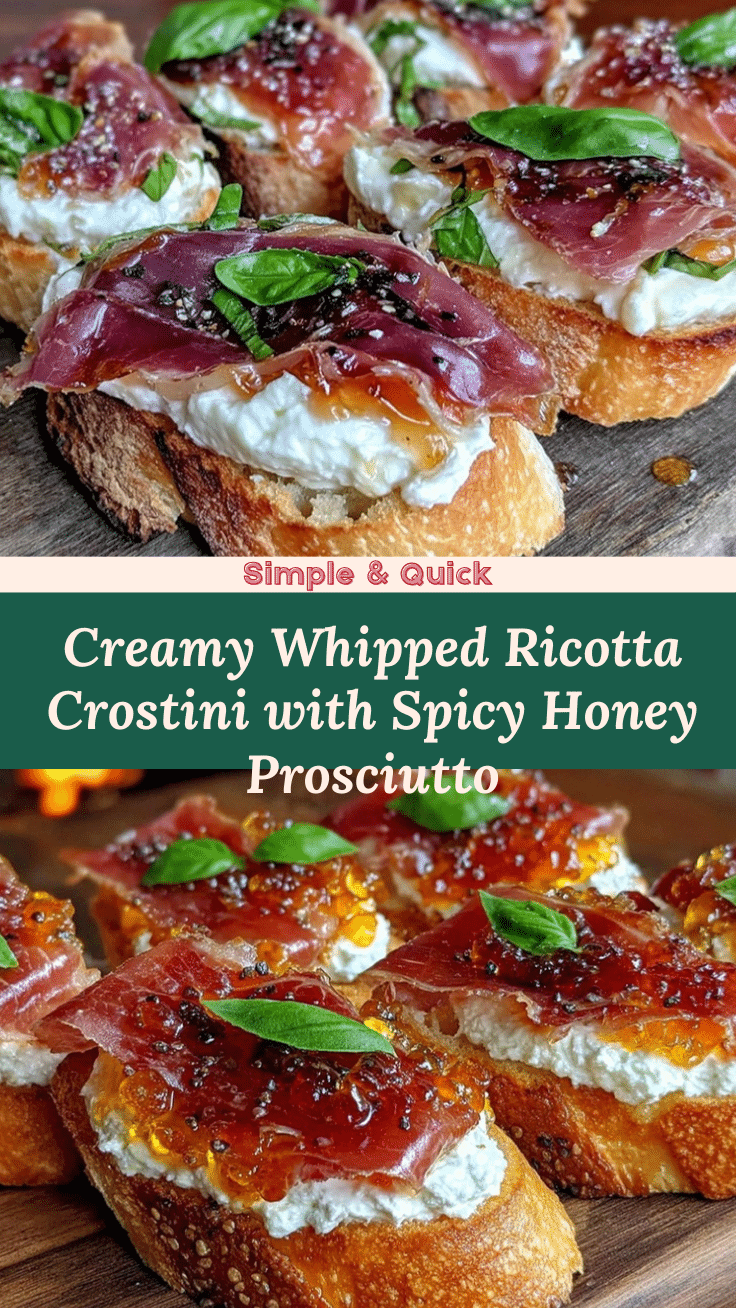 whipped ricotta crostini recipe