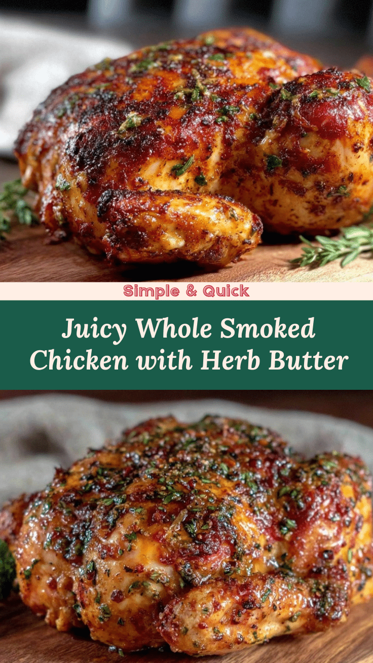 whole smoked chicken recipe recipe