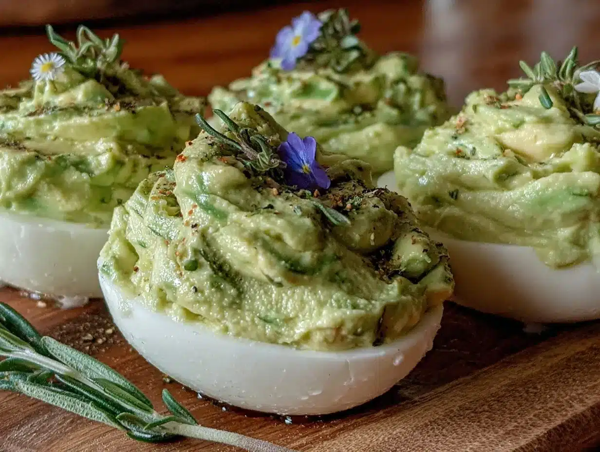 Baby Yoda Deviled Eggs preparation steps