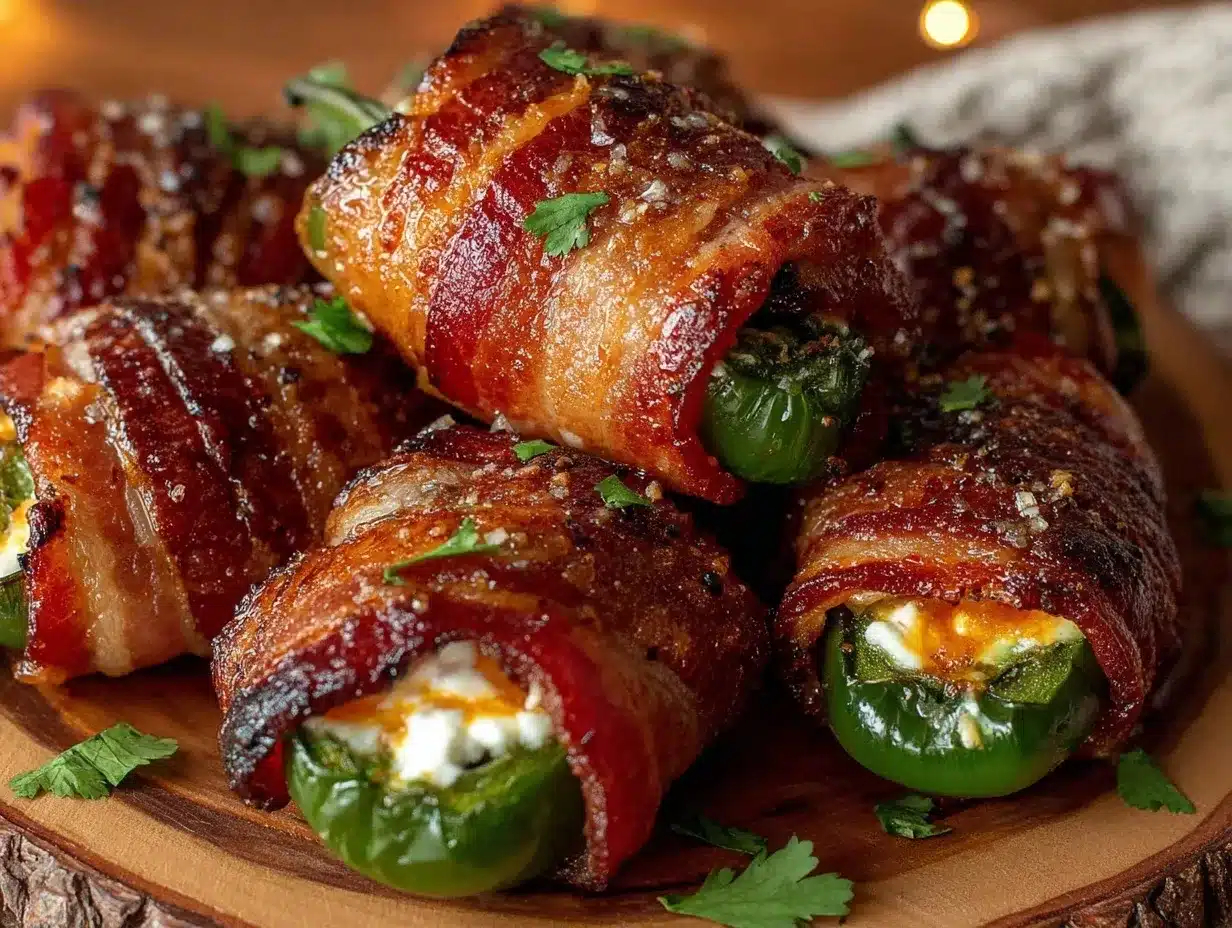 bacon wrapped jalapeno poppers preparation steps