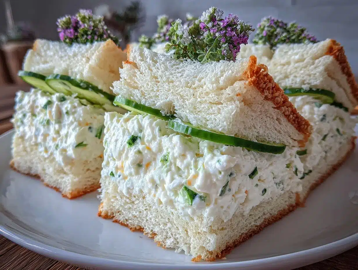 creamy benedictine spread preparation steps