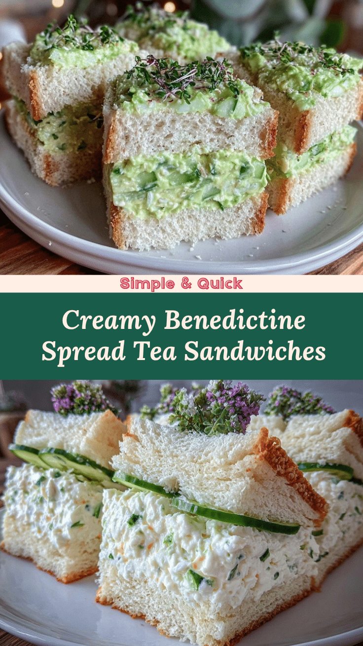 creamy benedictine spread recipe