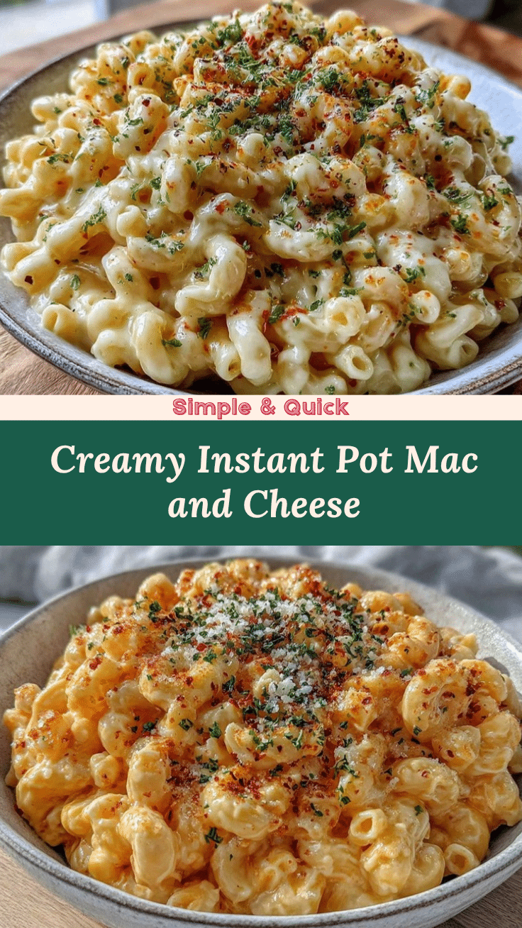Creamy Instant Pot Mac and Cheese recipe