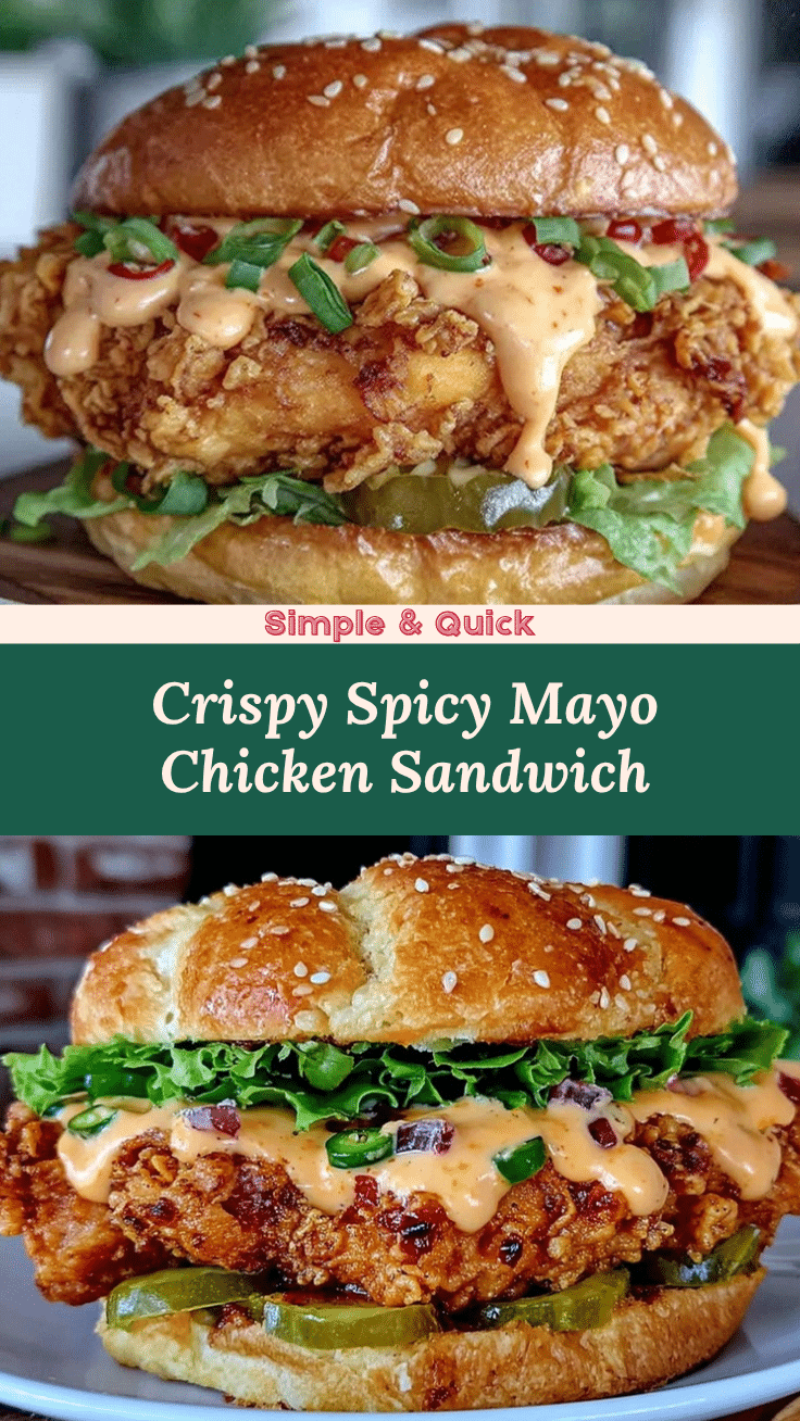 crispy chicken sandwich recipe