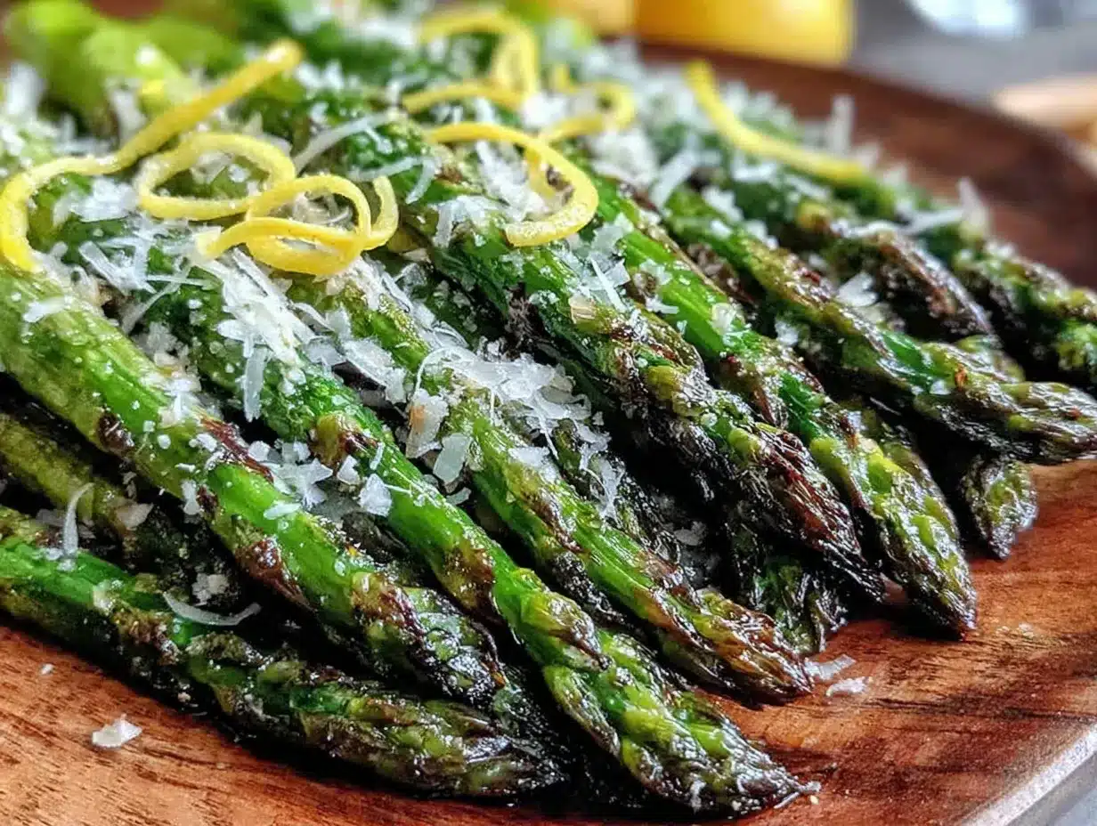 crispy roasted asparagus preparation steps