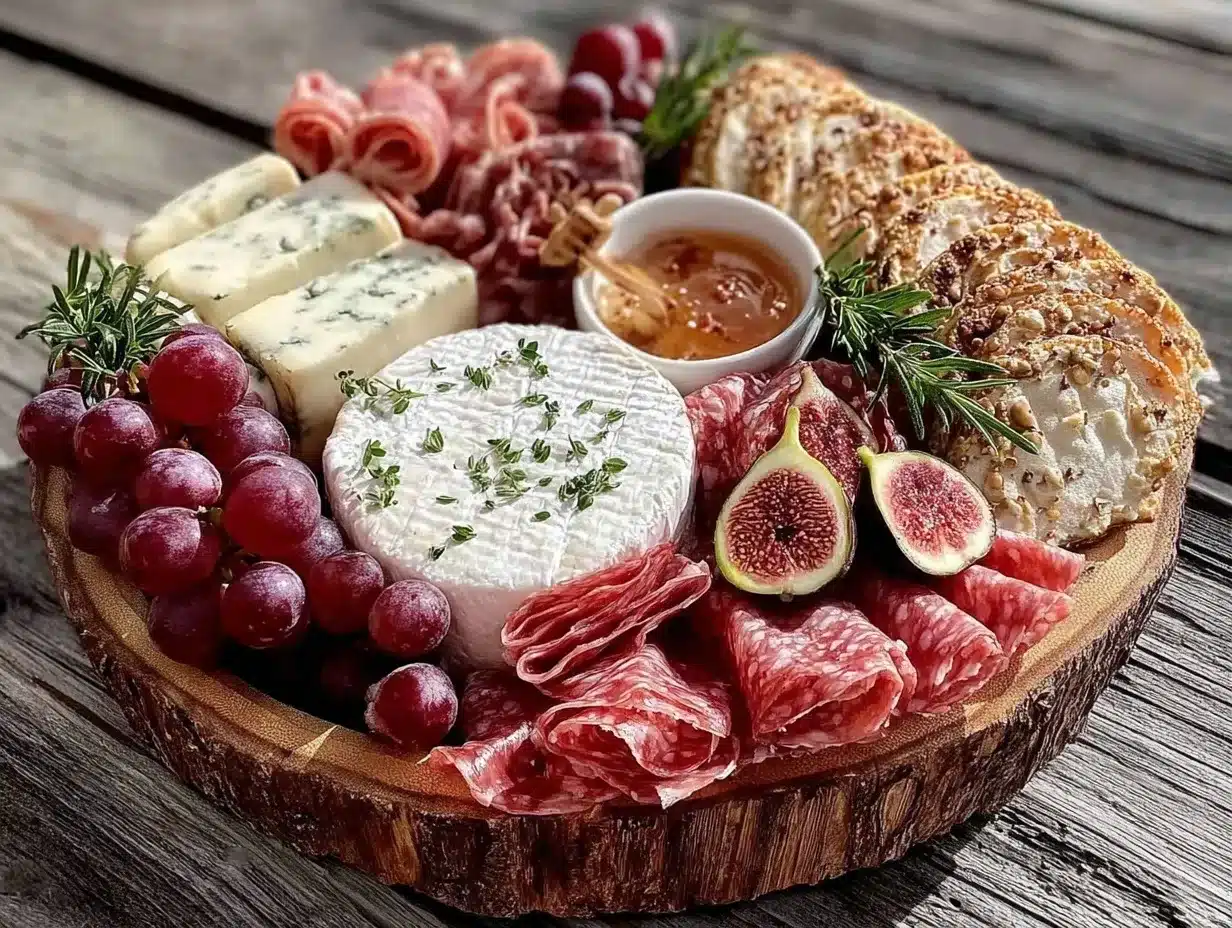 date night charcuterie board for two preparation steps