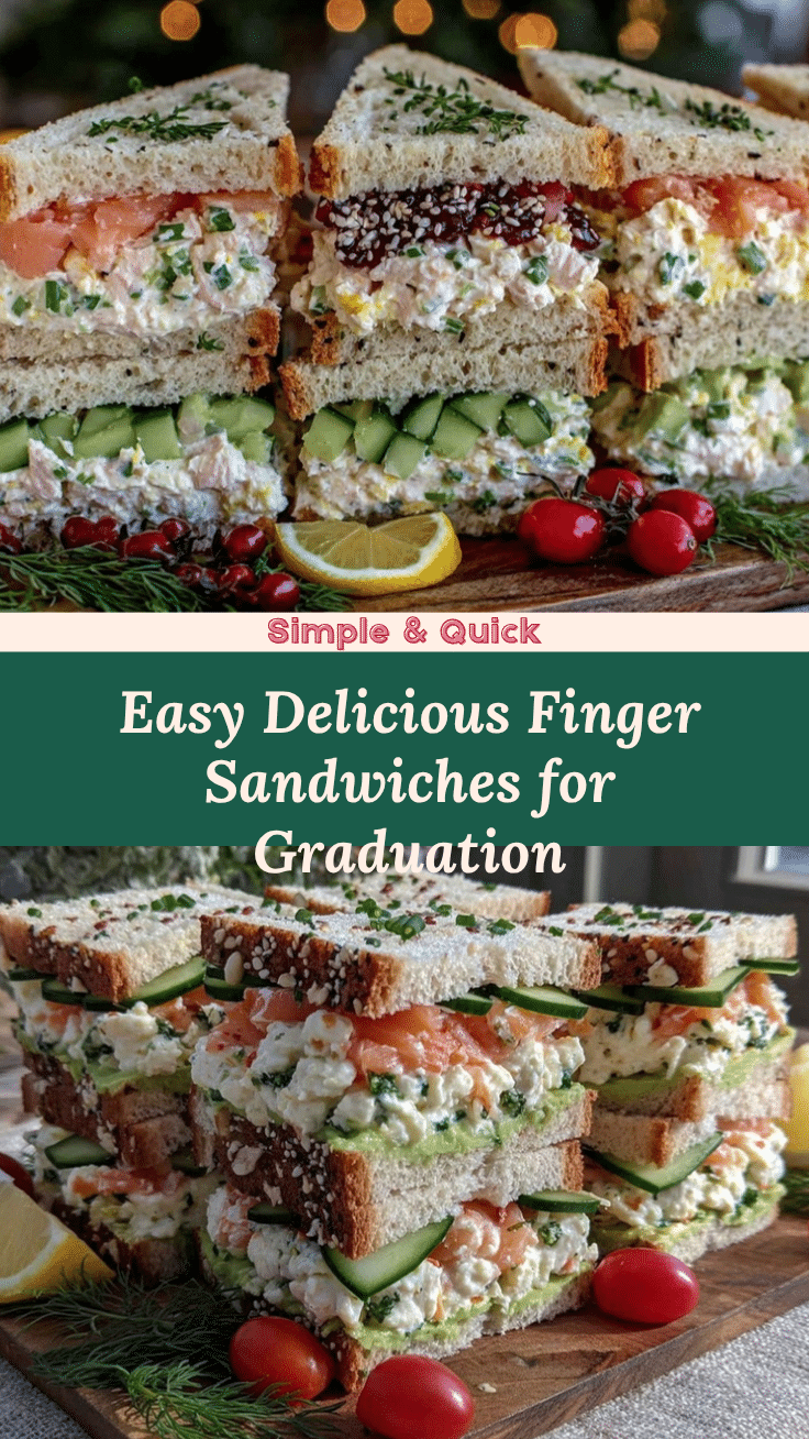 easy finger sandwiches recipe