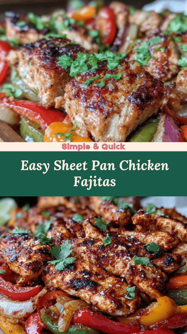 easy sheet pan fajitas recipe